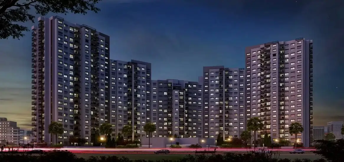 Godrej Beacon Night View