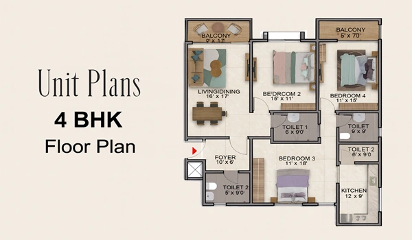 Godrej Beacon Floor Plan